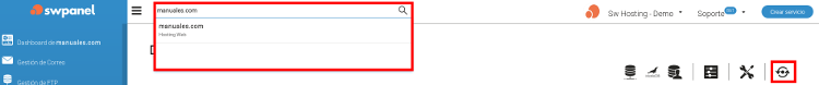 - Captura 1 (acceso al servicio)